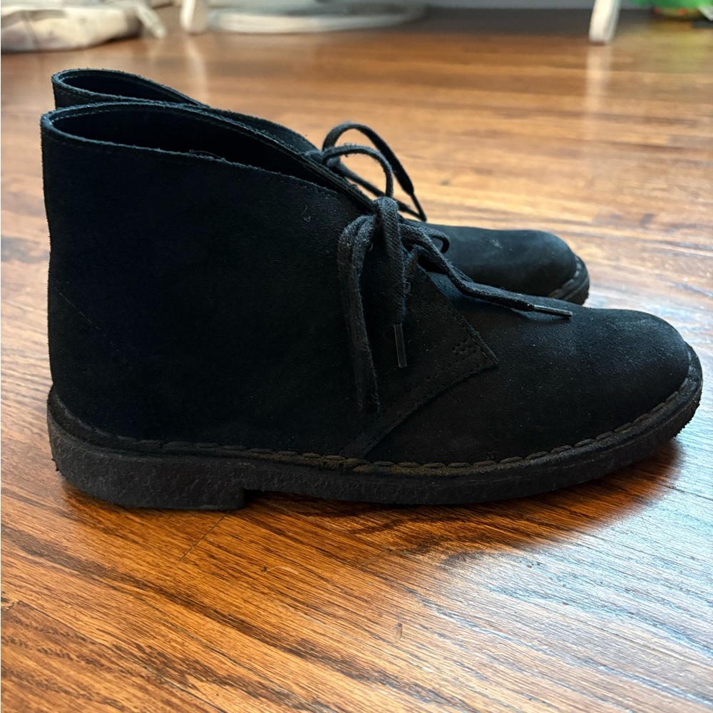 Black Suede Ankle Boots